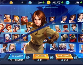 安卓拳皇拳魂觉醒内购/每日648代金/送月卡/600连抽/5星八神/百万充值卡/超级SP格斗家