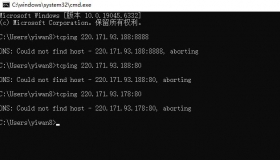 各个系统下的ping IP+端口方式