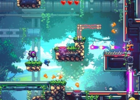 PC 像素风《布滋/Bzzzt》快节奏的“跳跃-奔跑”平台游戏|免安装中文硬盘版