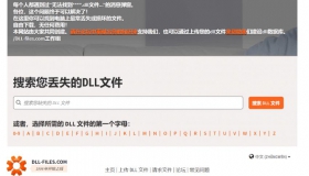 访问次数超1亿次！DLL问题一站式解决文件，一键搜索dll文件并下载，电脑端必备网站之