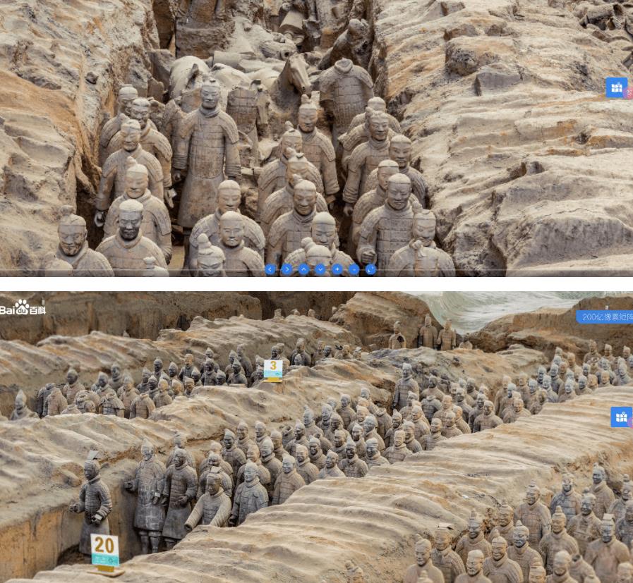 200亿像素超清细节，在线观看秦始皇兵马俑，足不出户逛兵马俑坑
