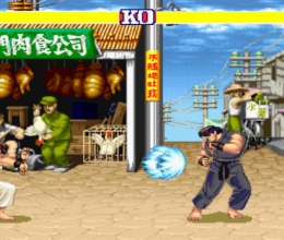 28贡献 HTML5街头霸王游戏 可双人对打 html源码