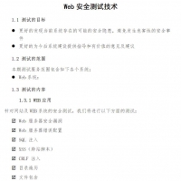 Web应用安全测试方案 网络专业技能PDF资料在线阅读